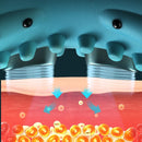 Massageador Elétrico Sem Fio para Pescoço e Ombros