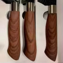 Kit Churrasco Profissional: Aço Inox Antiaderente com Faca de Trinchar