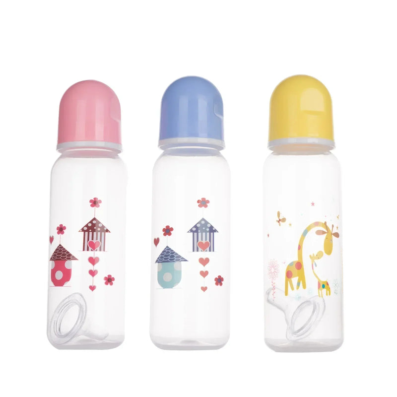 Mamadeira Infantil com Estampa de Desenho Animado – 250ml