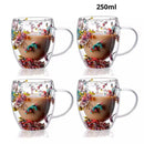 Caneca Flores Artesanal